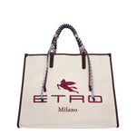 Etro Borse a Mano Donna Tessuto Beige