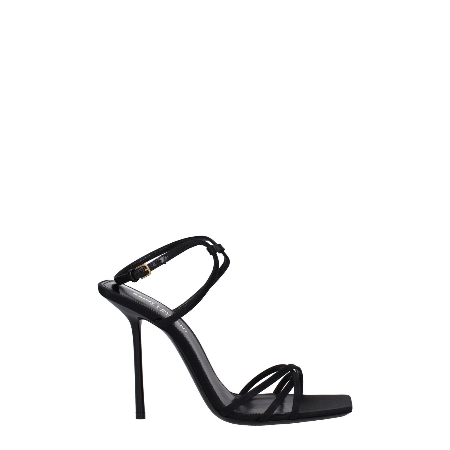 Saint Laurent Sandali Donna Raso Nero