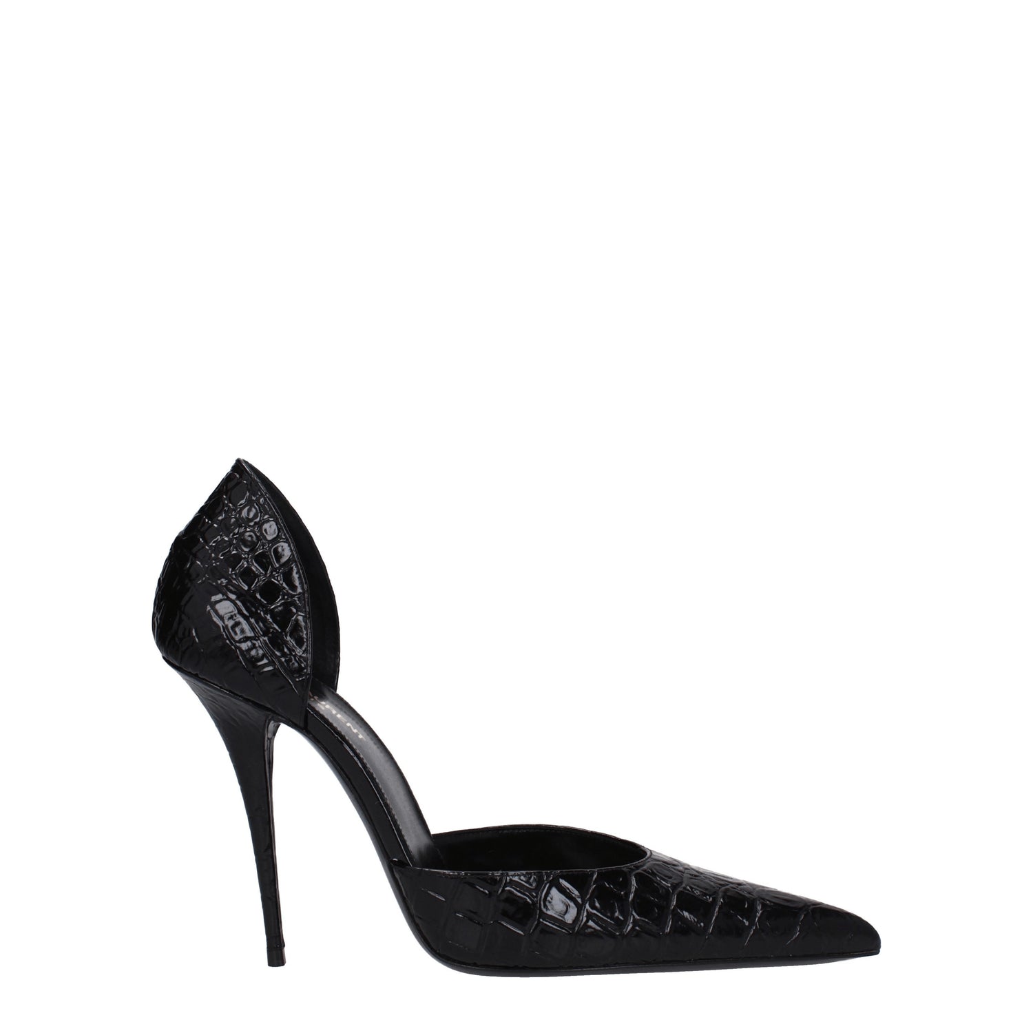 Saint Laurent Sandali Donna Pelle Nero