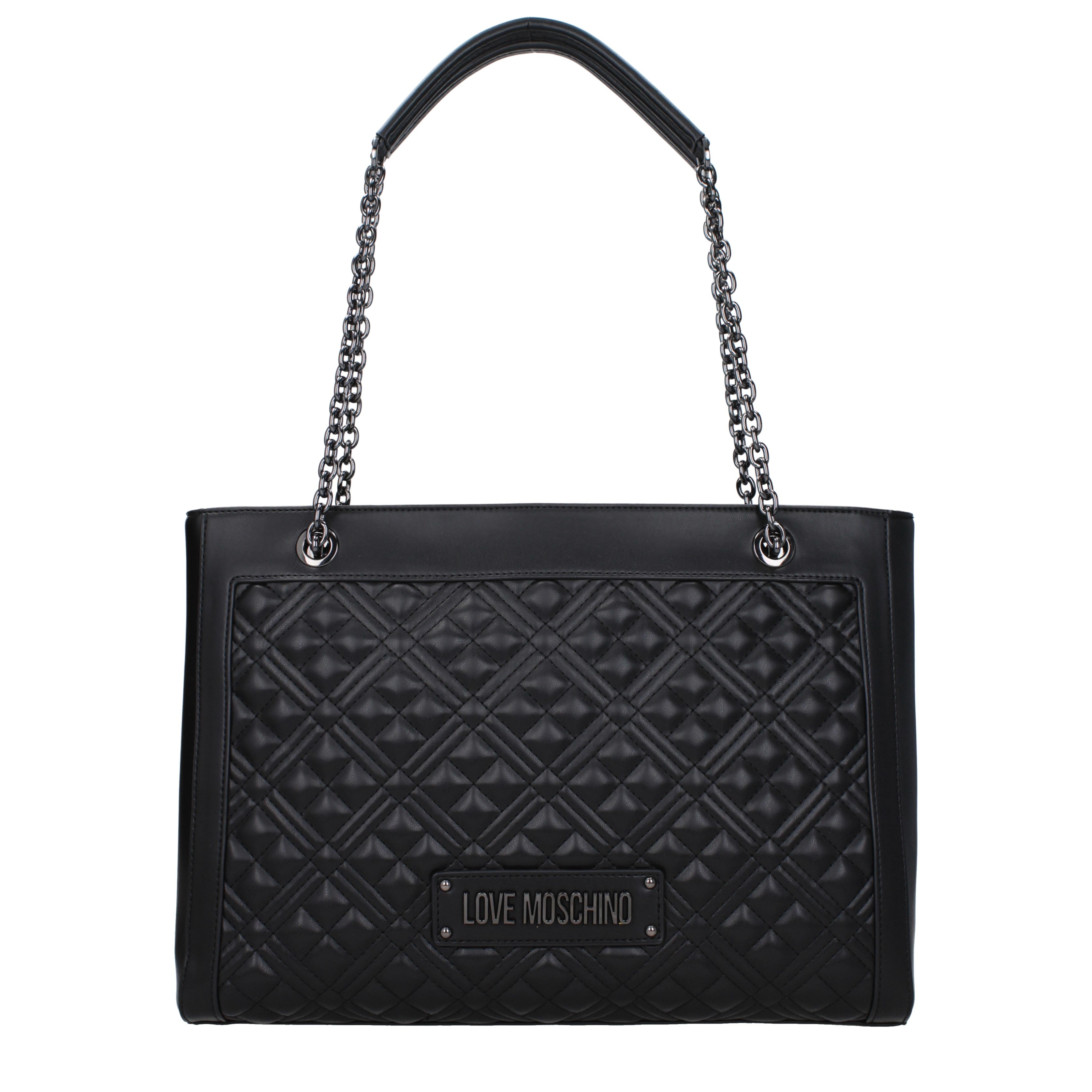 Love moschino shoulder bag black hot sale