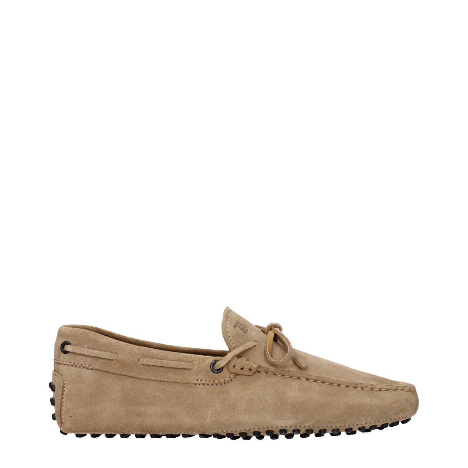 Tod's Mocassins Homme Suède Beige