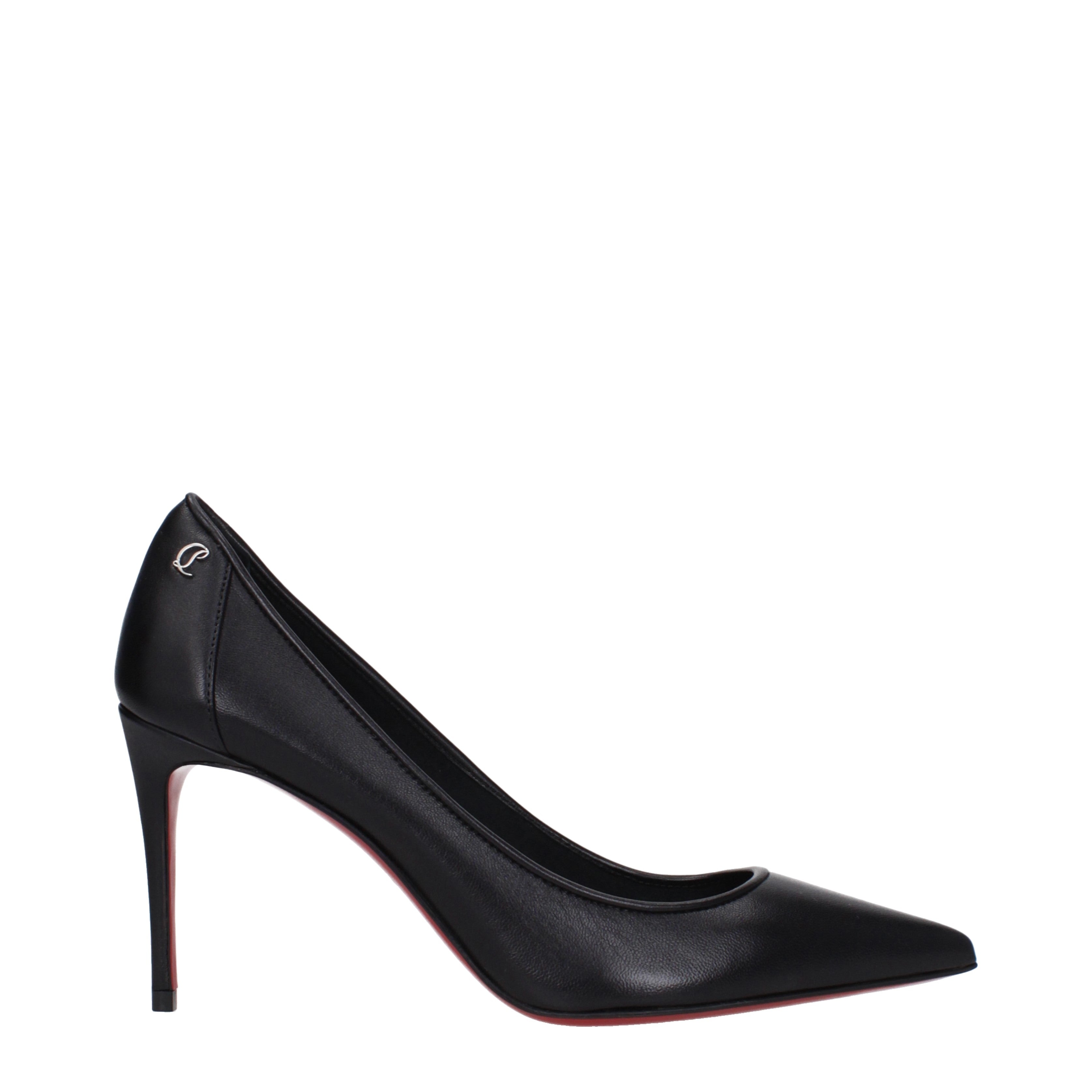 Louboutin decollete nere prezzo store