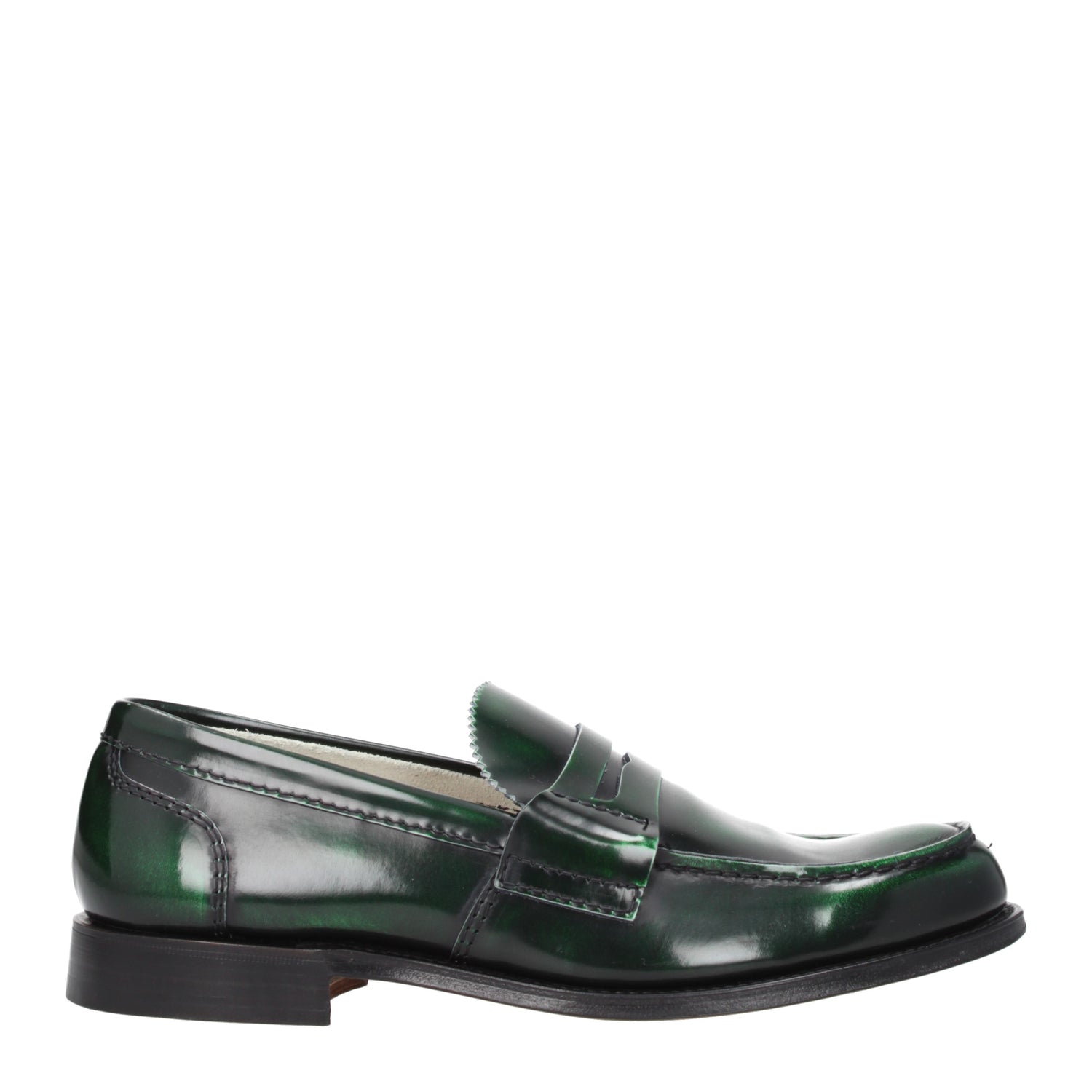 Church's Loafers Men Leather Green