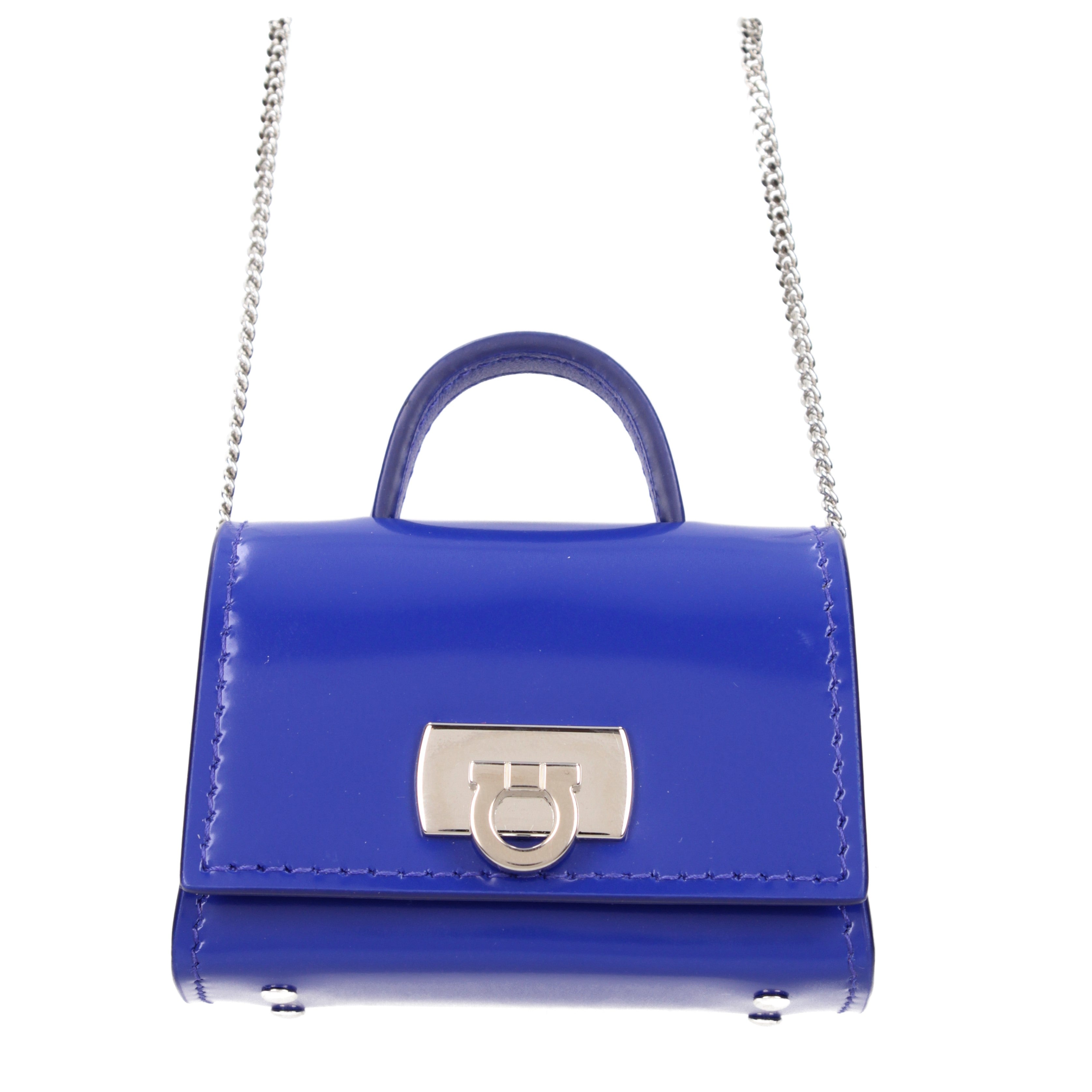Salvatore Ferragamo Gift ideas Women Leather Blue Lapis Lazuli B Exit B Exit top shop online
