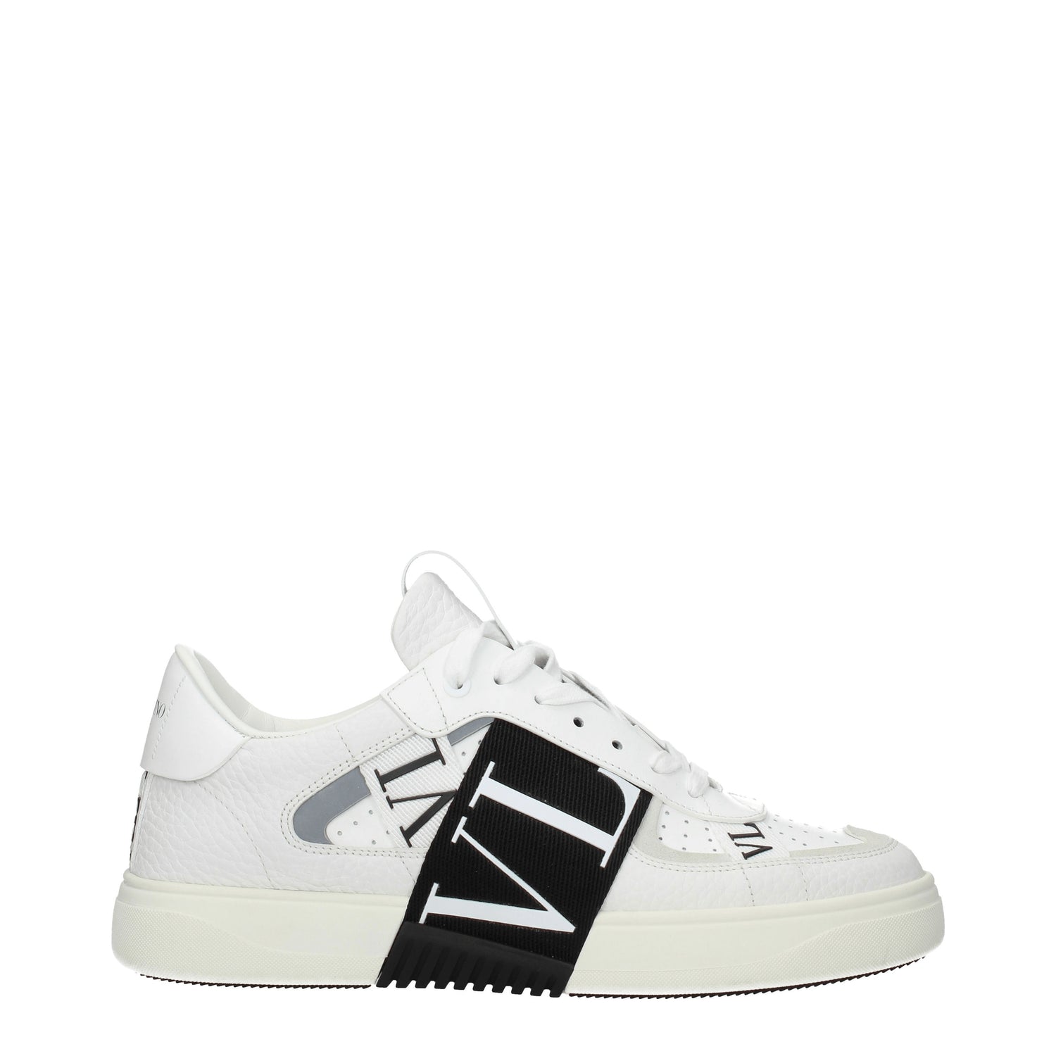 Valentino Garavani Sneakers Uomo Pelle Bianco Nero