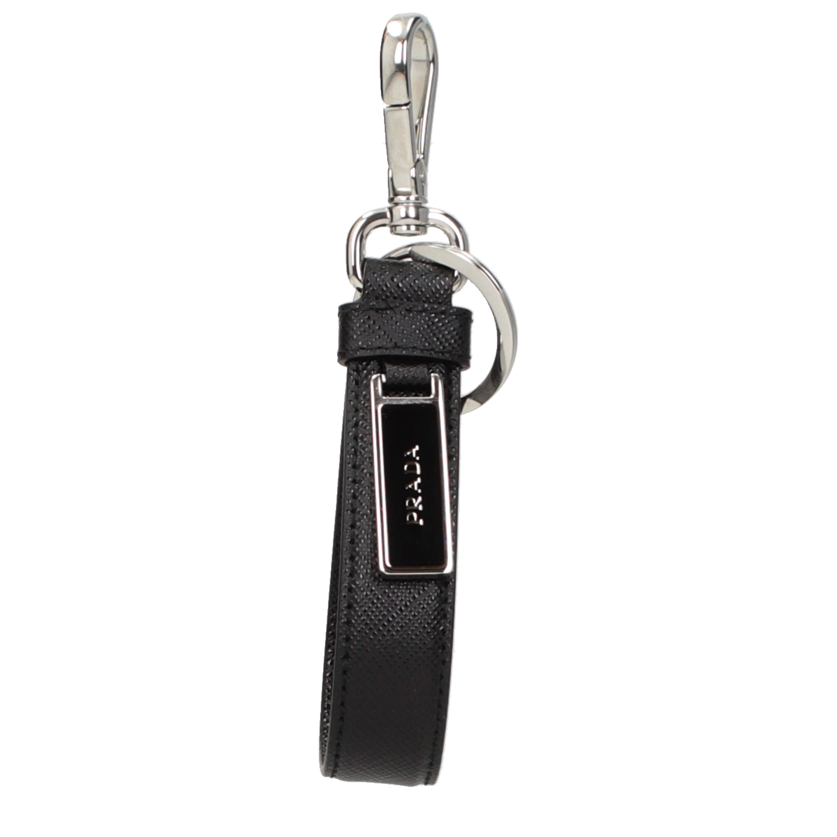 Prada Keychain Men Leather Black | B-Exit – B-Exit top shop online