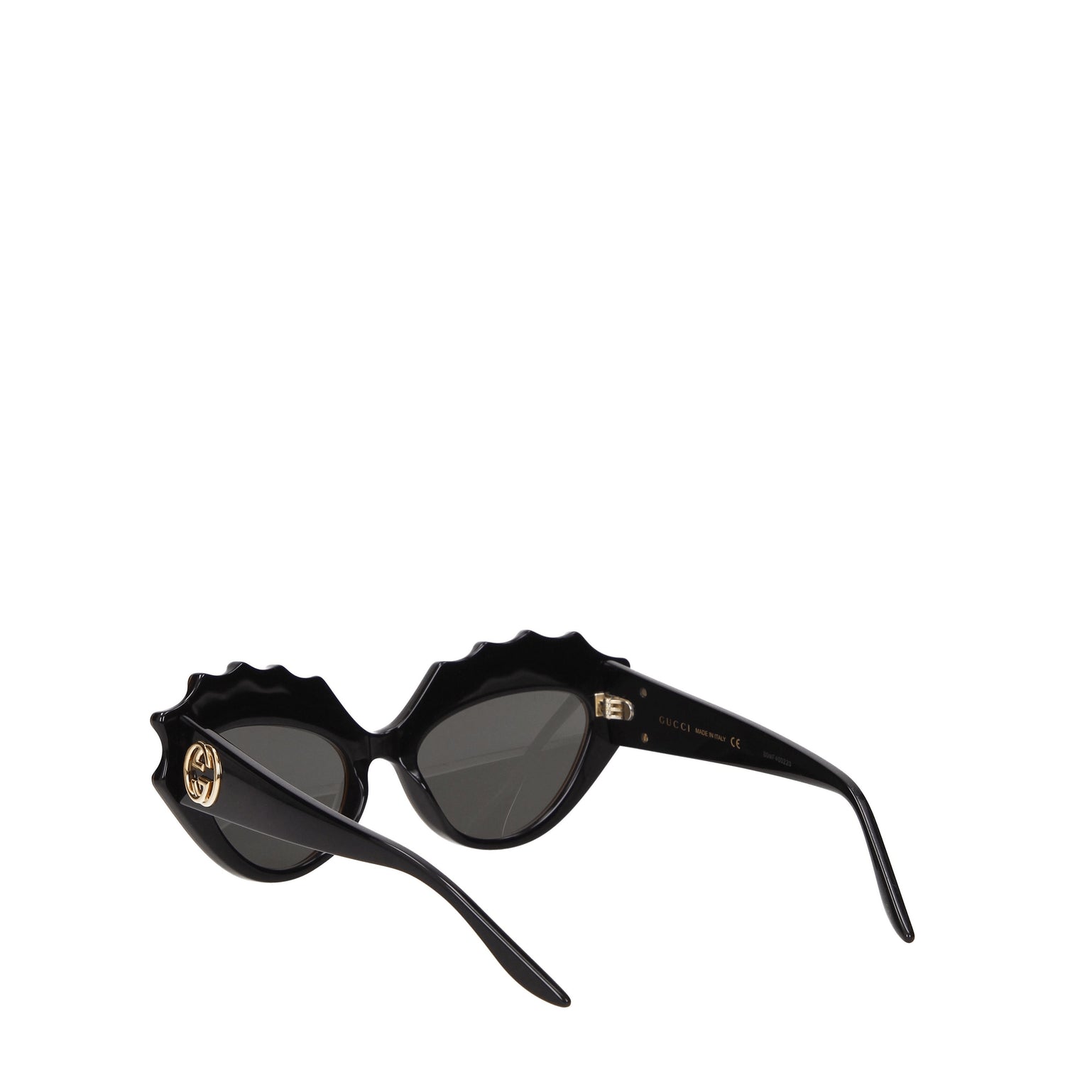 Gucci Occhiali da Sole Donna Acetato Marrone Grigio Scuro