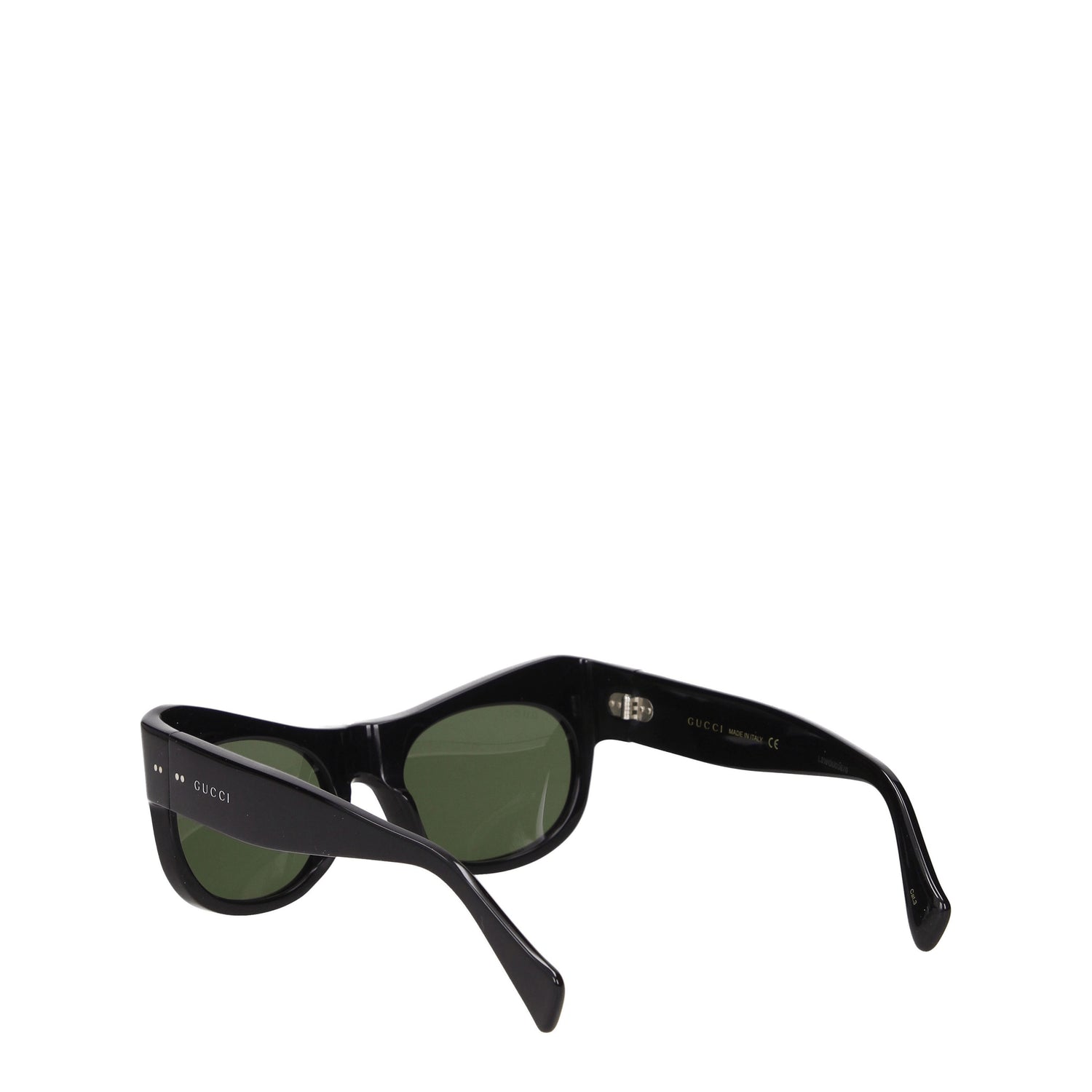 Gucci Occhiali da Sole Uomo Acetato Nero Nero