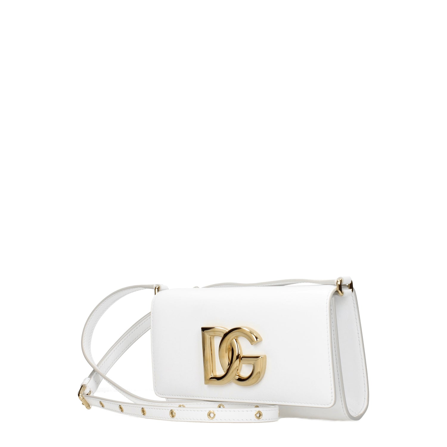 Dolce&Gabbana Pochette Donna Pelle Bianco