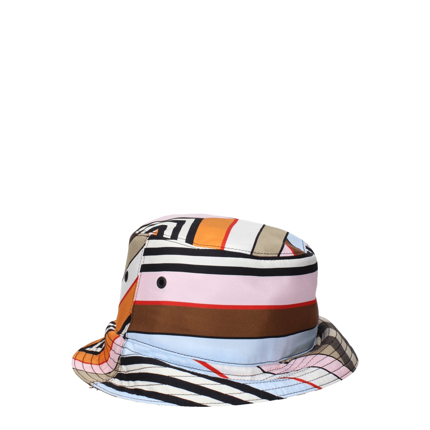 Burberry Cappelli Uomo Seta Multicolor