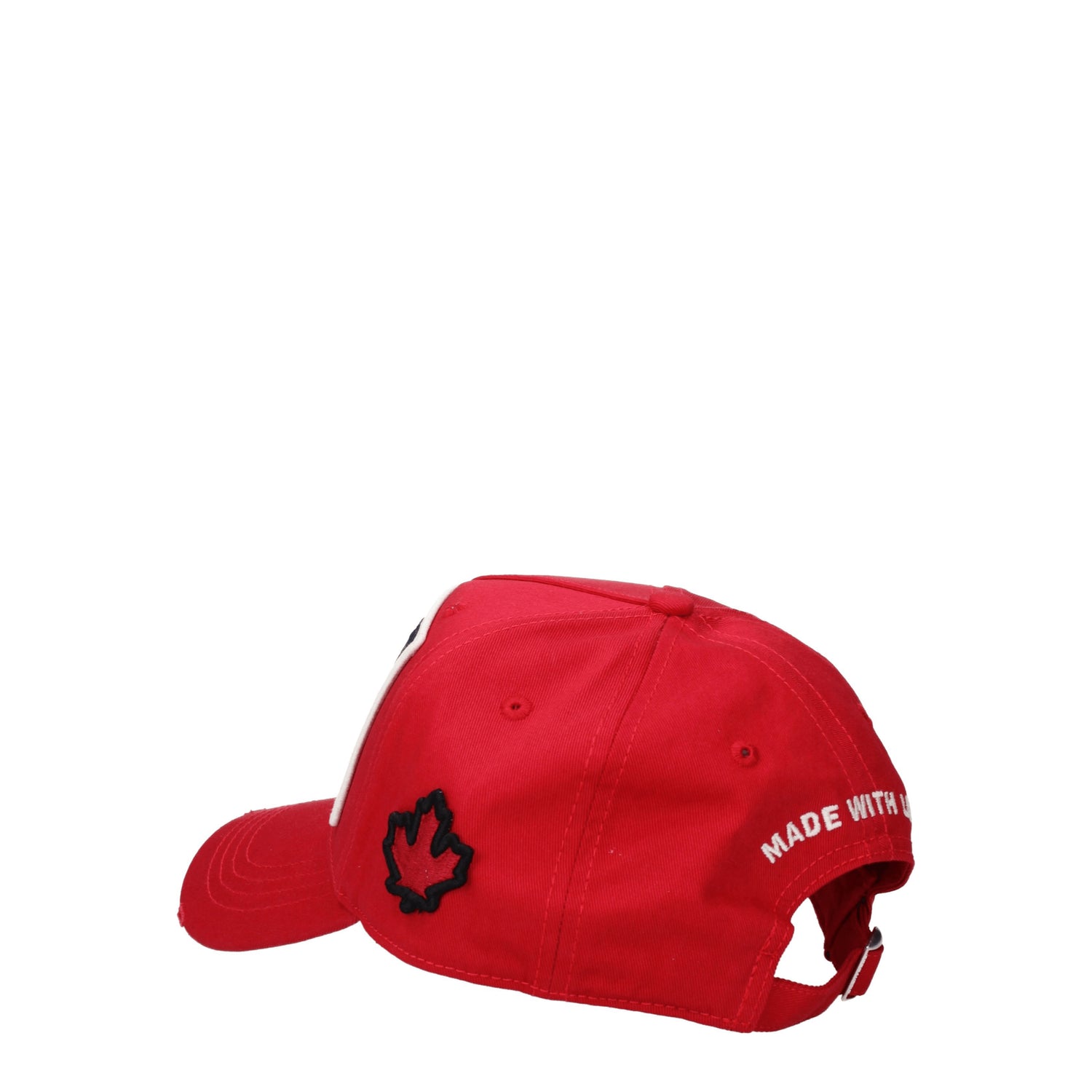 Dsquared2 Cappelli Uomo Cotone Rosso