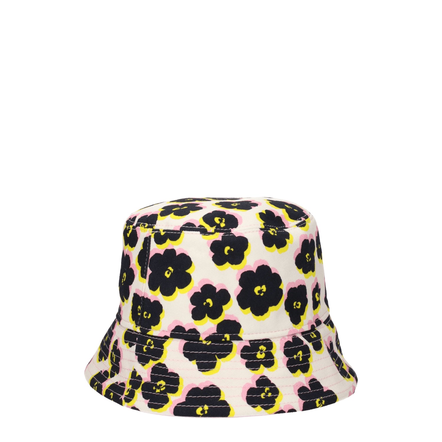 Lanvin Cappelli Donna Cotone Rosa Multicolore