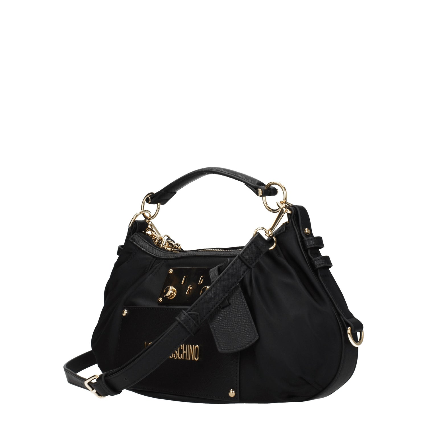 Love Moschino Borse a Mano eco friendly Donna Nylon Nero