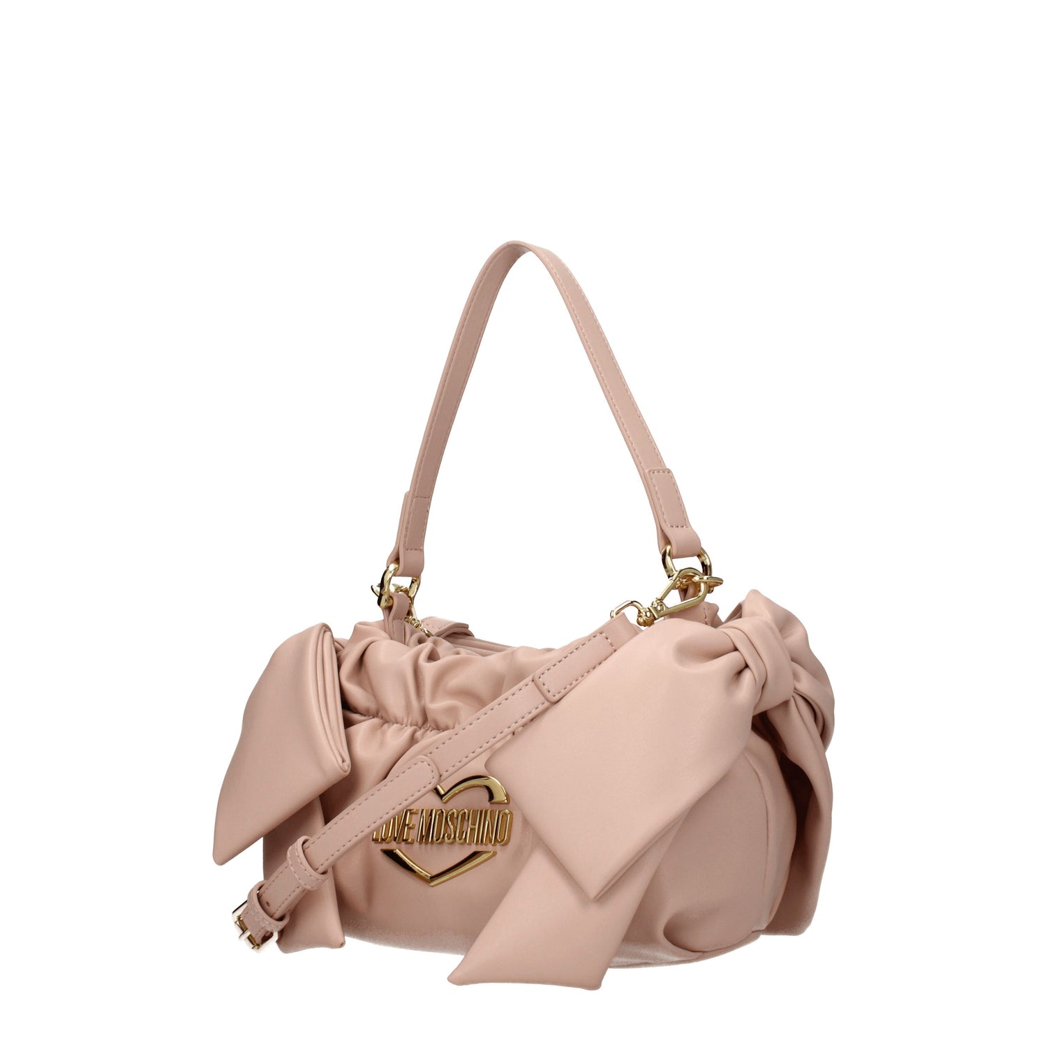 Love Moschino Borse a Mano Donna Poliuretano Rosa Rosa Carne