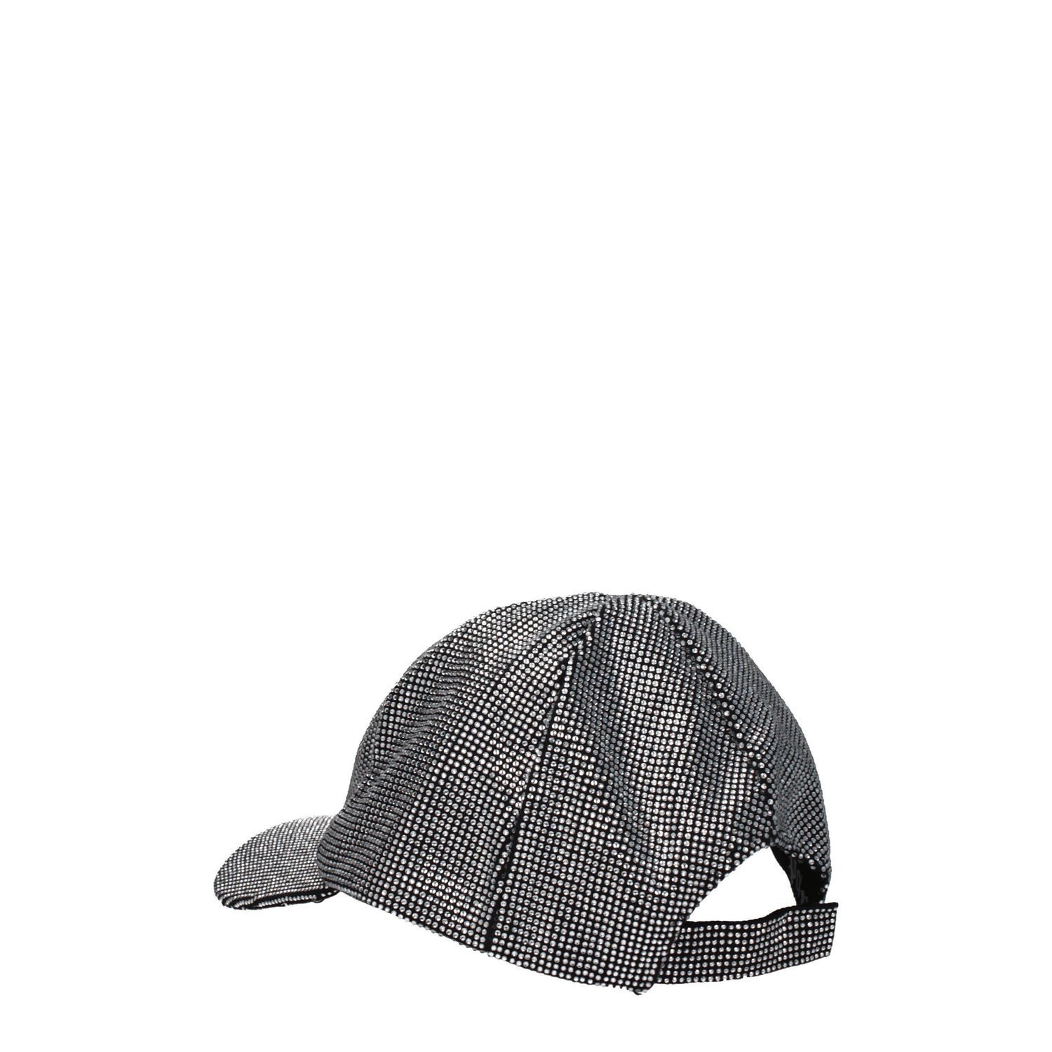 Palm Angels Cappelli Uomo Cotone Argento Bianco