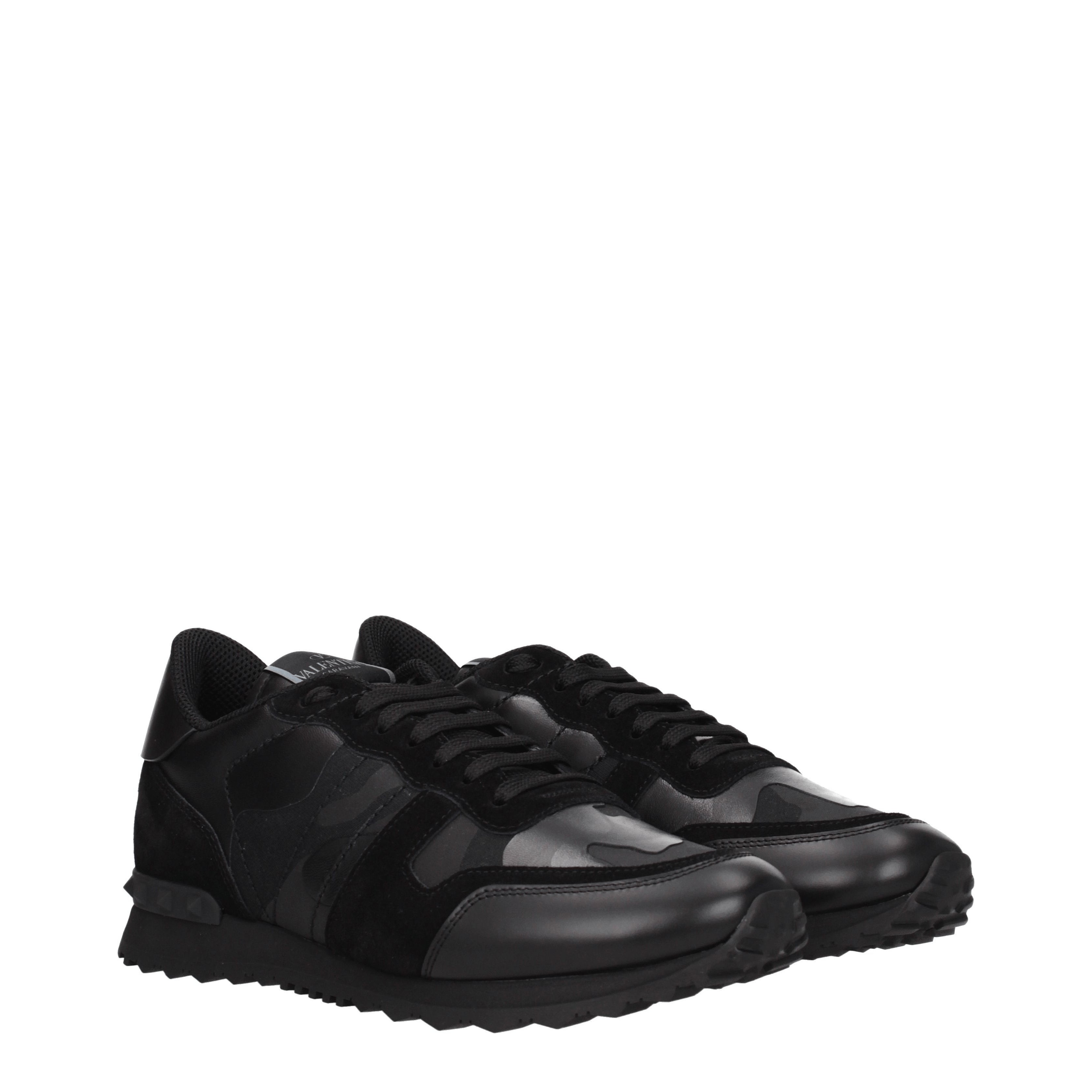 Valentino Garavani Sneakers Men Leather Black B Exit B Exit top shop online