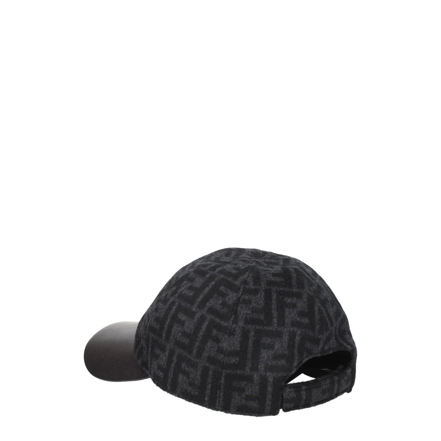 Fendi Cappelli Uomo Lana Grigio Antracite