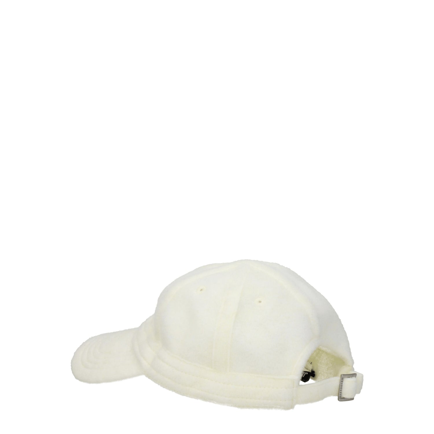 Jacquemus Cappelli la casquette feutre Donna Poliestere Bianco