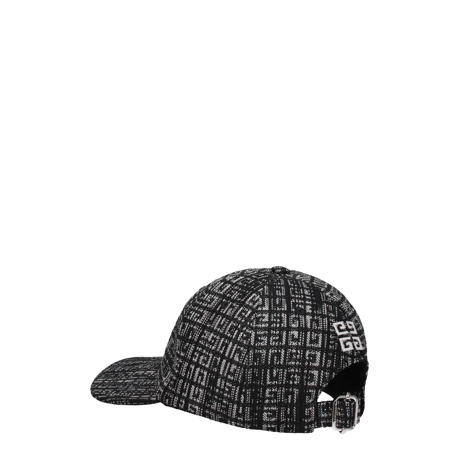 Givenchy Cappelli Uomo Poliestere Nero Bianco Sporco