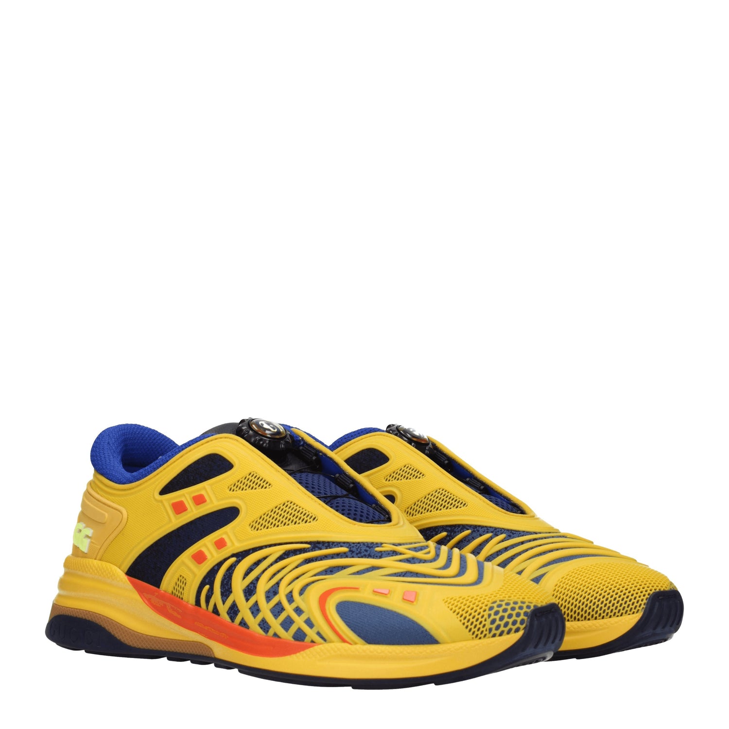 Gucci Sneakers ultrapace r Uomo Gomma Giallo Cobalto