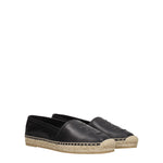 Saint Laurent Espadrillas Donna Pelle Nero