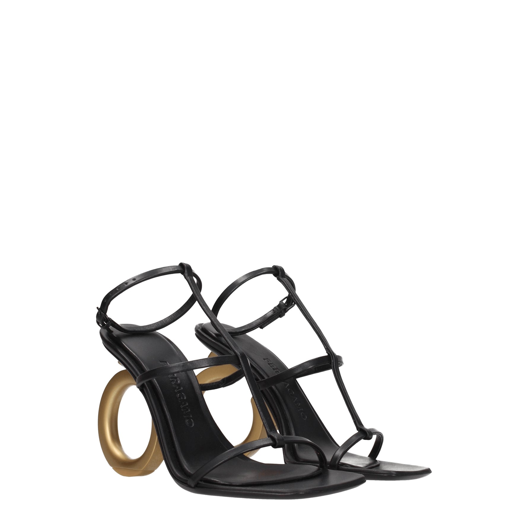 Salvatore Ferragamo Sandali elina Donna Pelle Nero