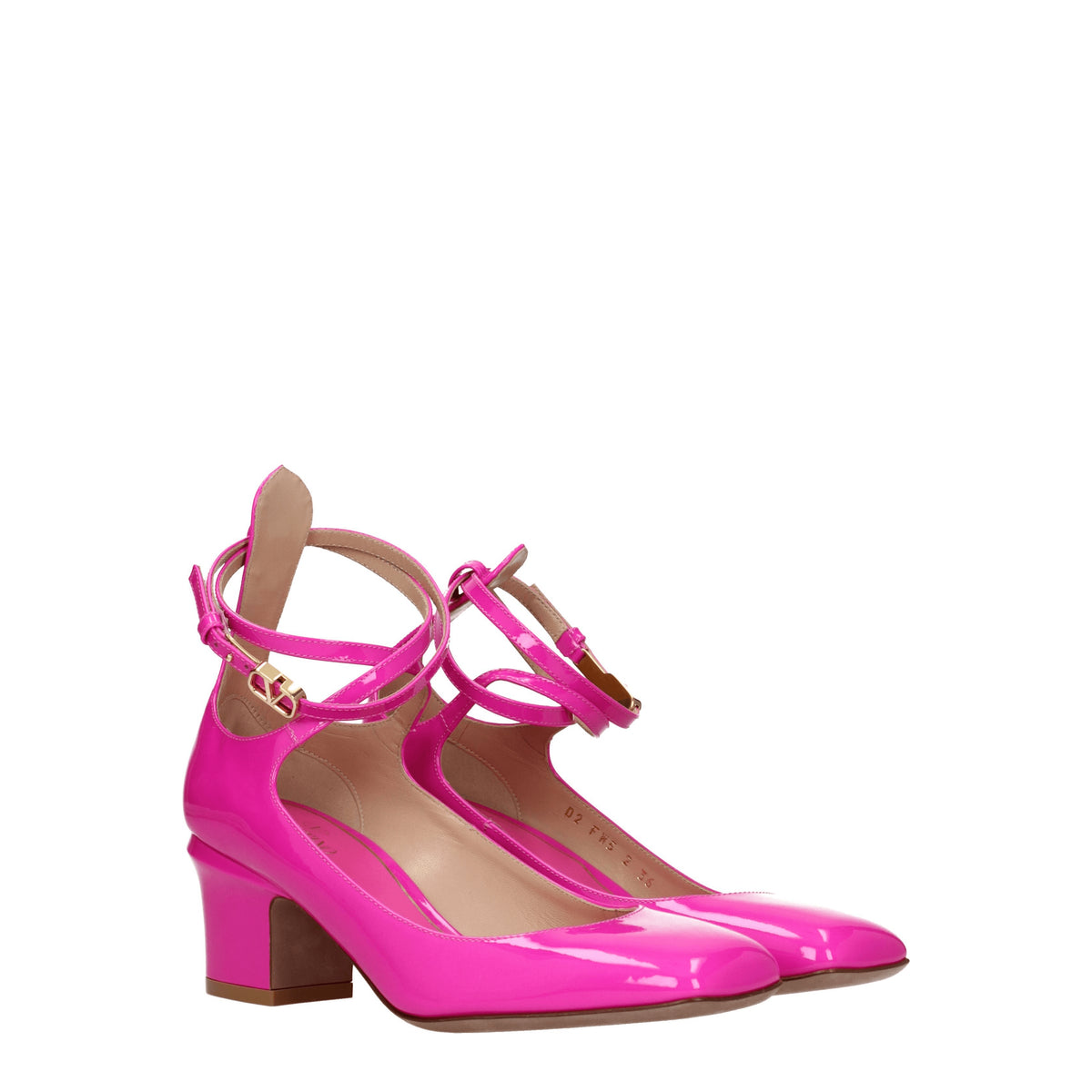 Valentino Garavani Ballerine Donna Vernice Fuxia