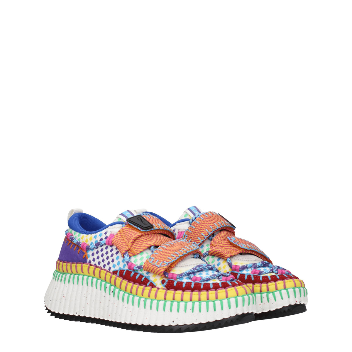 Chloé Sneakers Donna Tessuto Multicolor