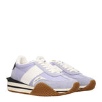 Tom Ford Sneakers Uomo Tessuto Viola Lavanda