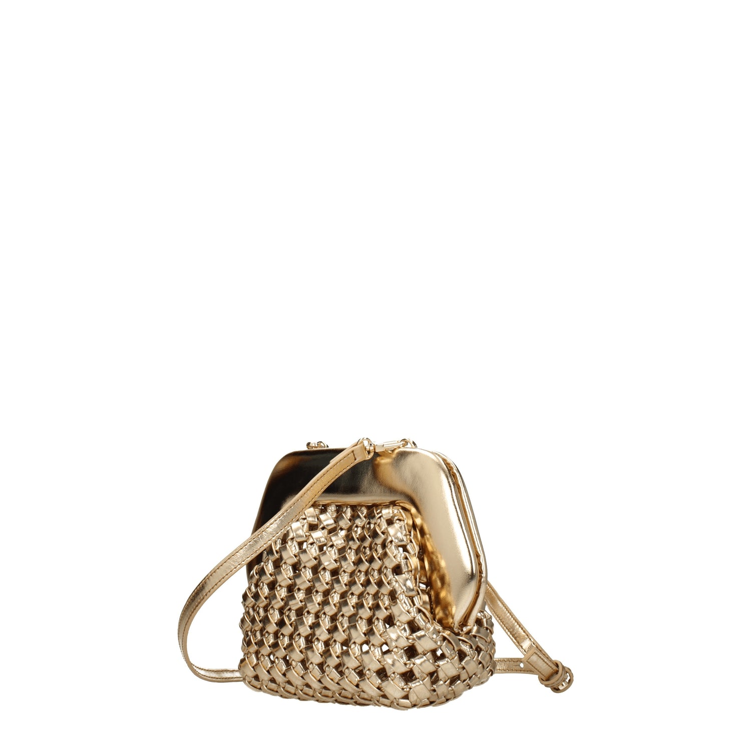 Themoirè Pochette vegan Donna Eco Pelle Oro