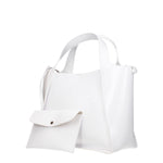 Stella McCartney Borse a Mano Donna Eco Pelle Bianco Bianco Ottico