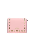 Valentino Garavani Portafogli rockstud Donna Pelle Rosa Rosa Pastello