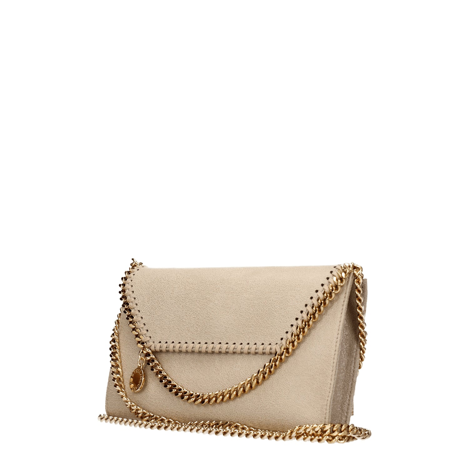 Stella McCartney Borse a Tracolla falabella Donna Eco Camoscio Beige Burro