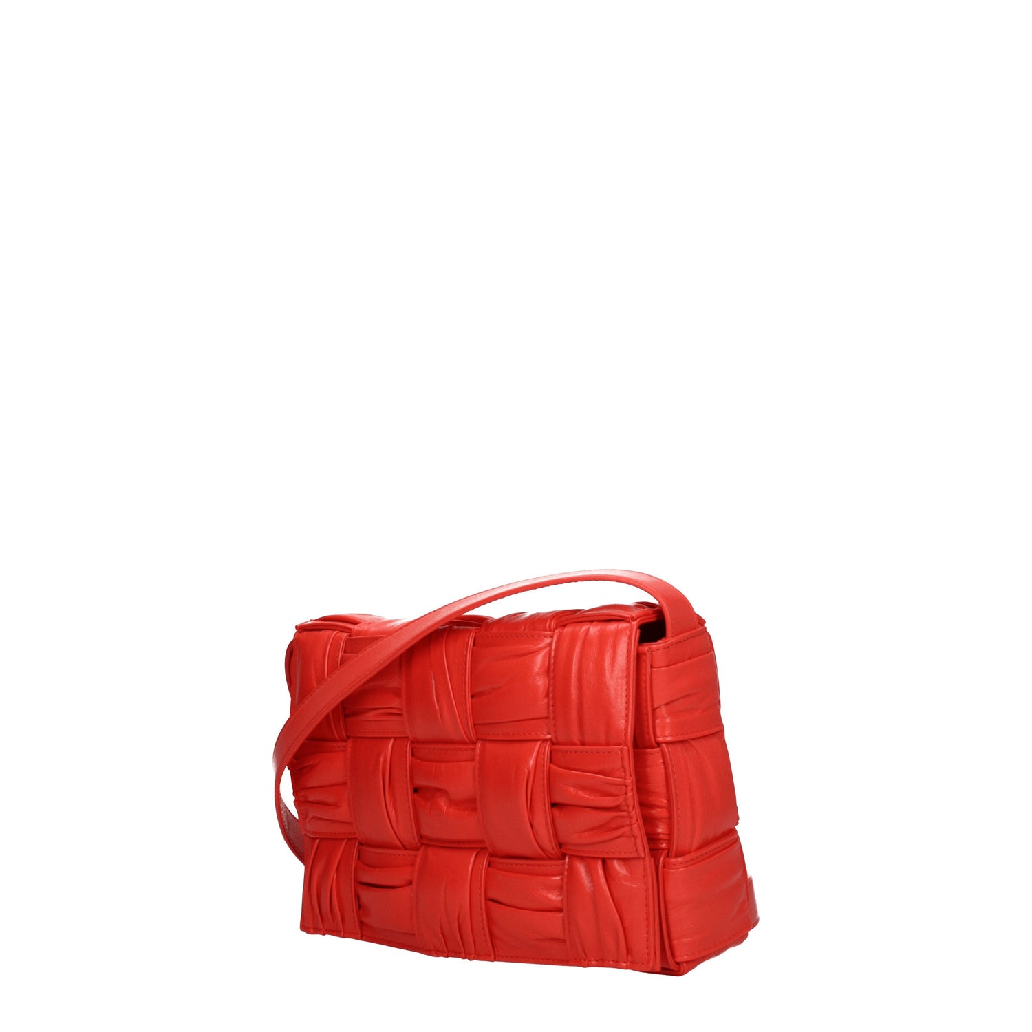 Bottega Veneta Borse a Tracolla cassette Donna Pelle Rosso Sunburst