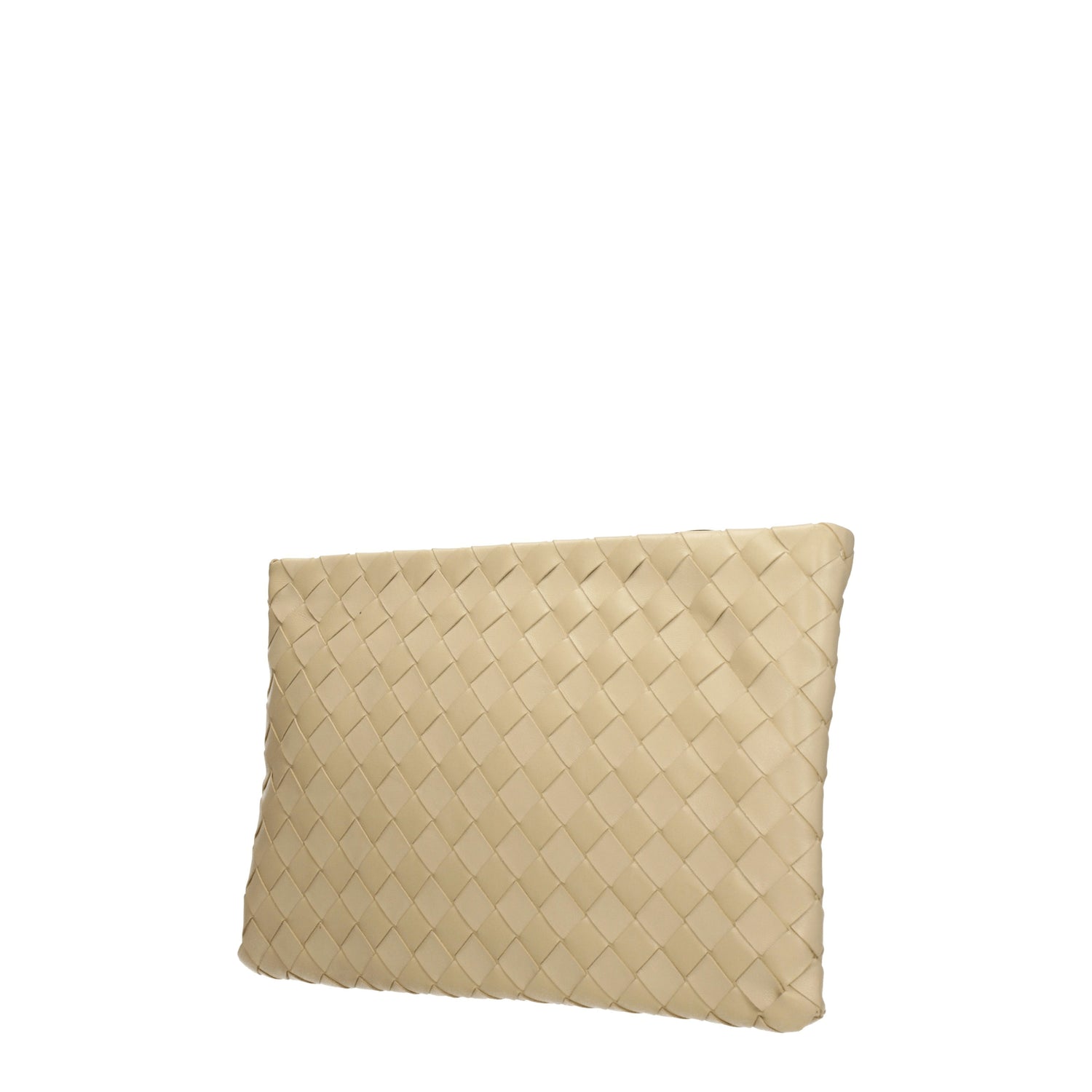 Bottega Veneta Pochette Donna Pelle Beige Porridge