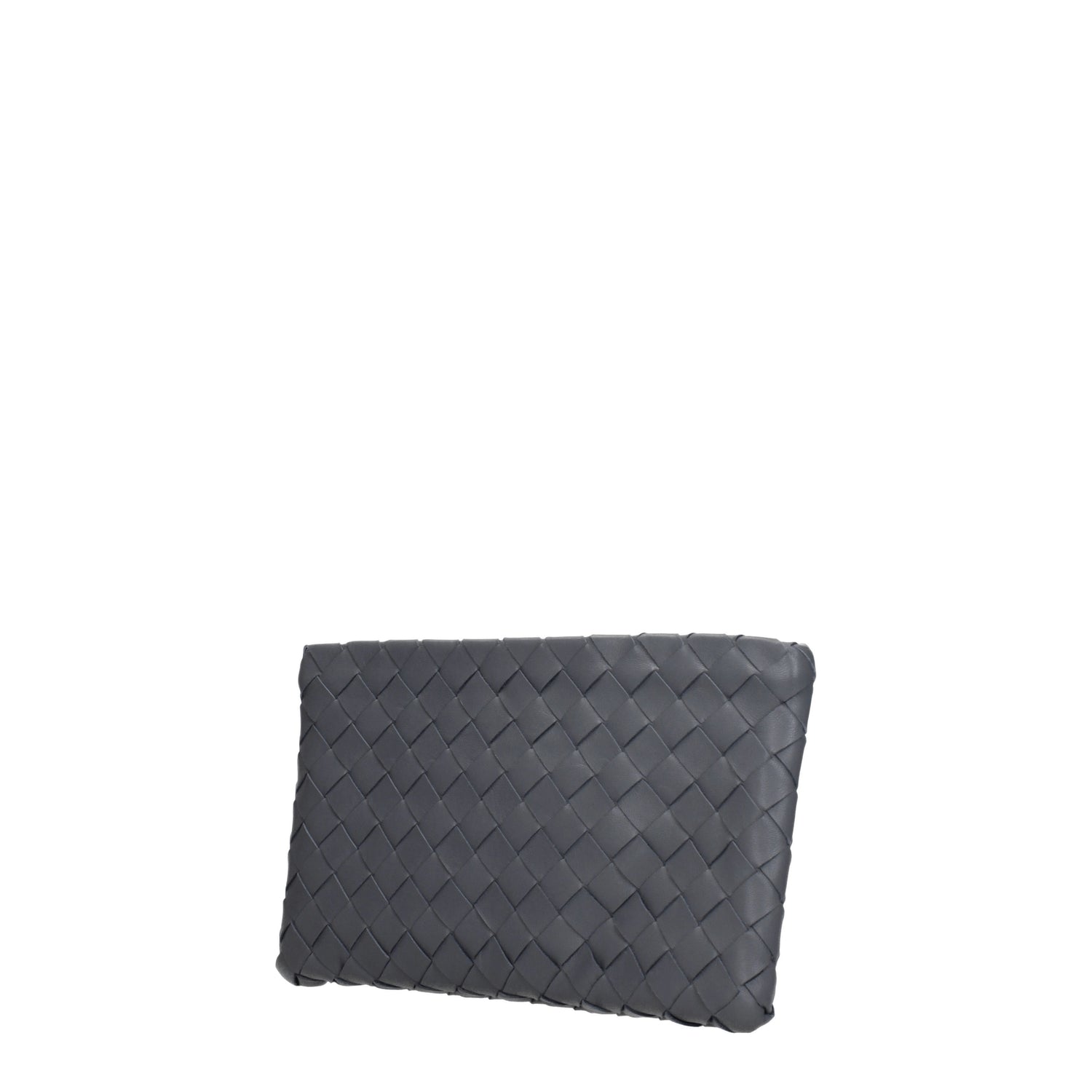 Bottega Veneta Pochette Donna Pelle Grigio Tuono