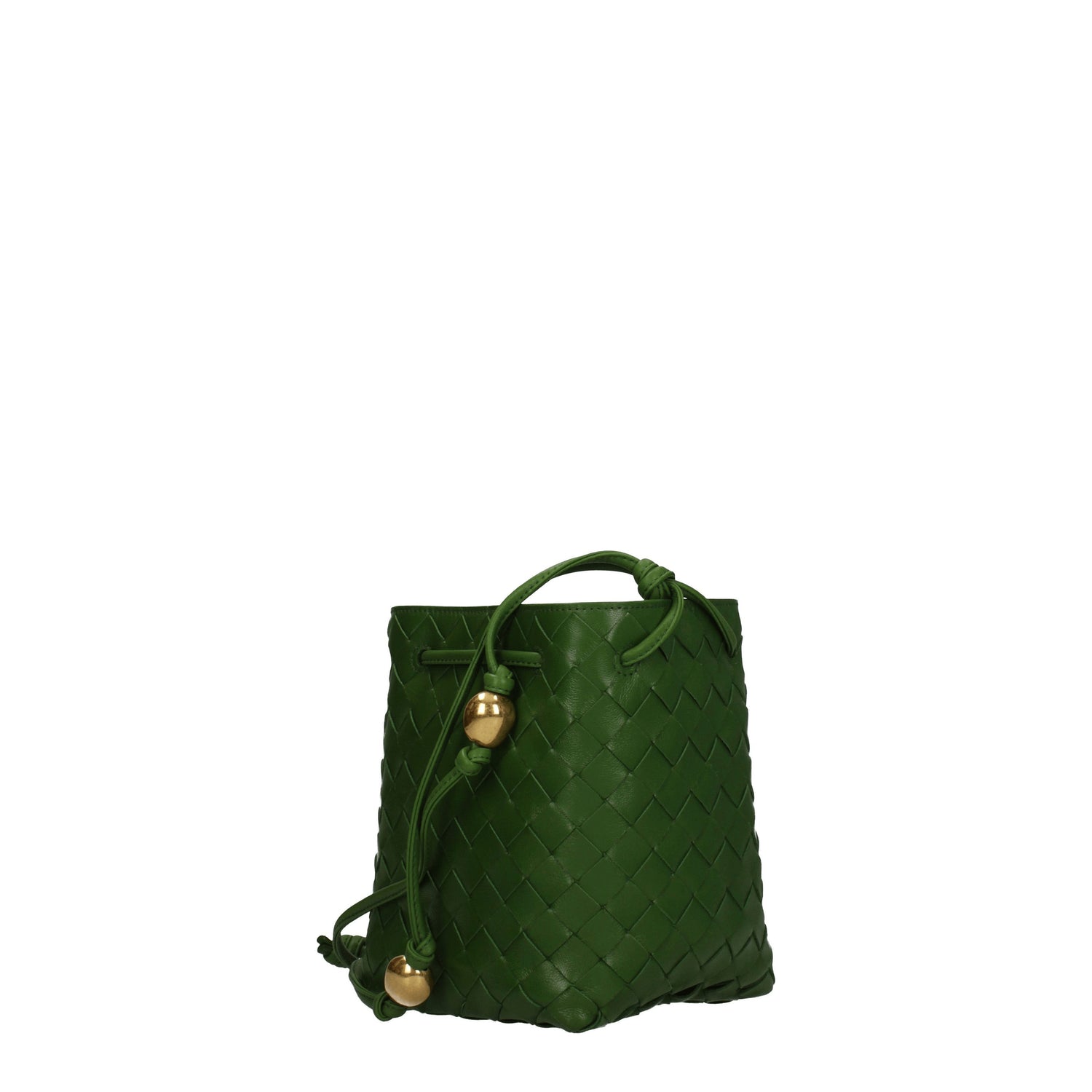 Bottega Veneta Borse a Spalla Donna Pelle Verde Avocado