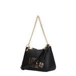 Love Moschino Borse a Spalla Donna Poliuretano Nero