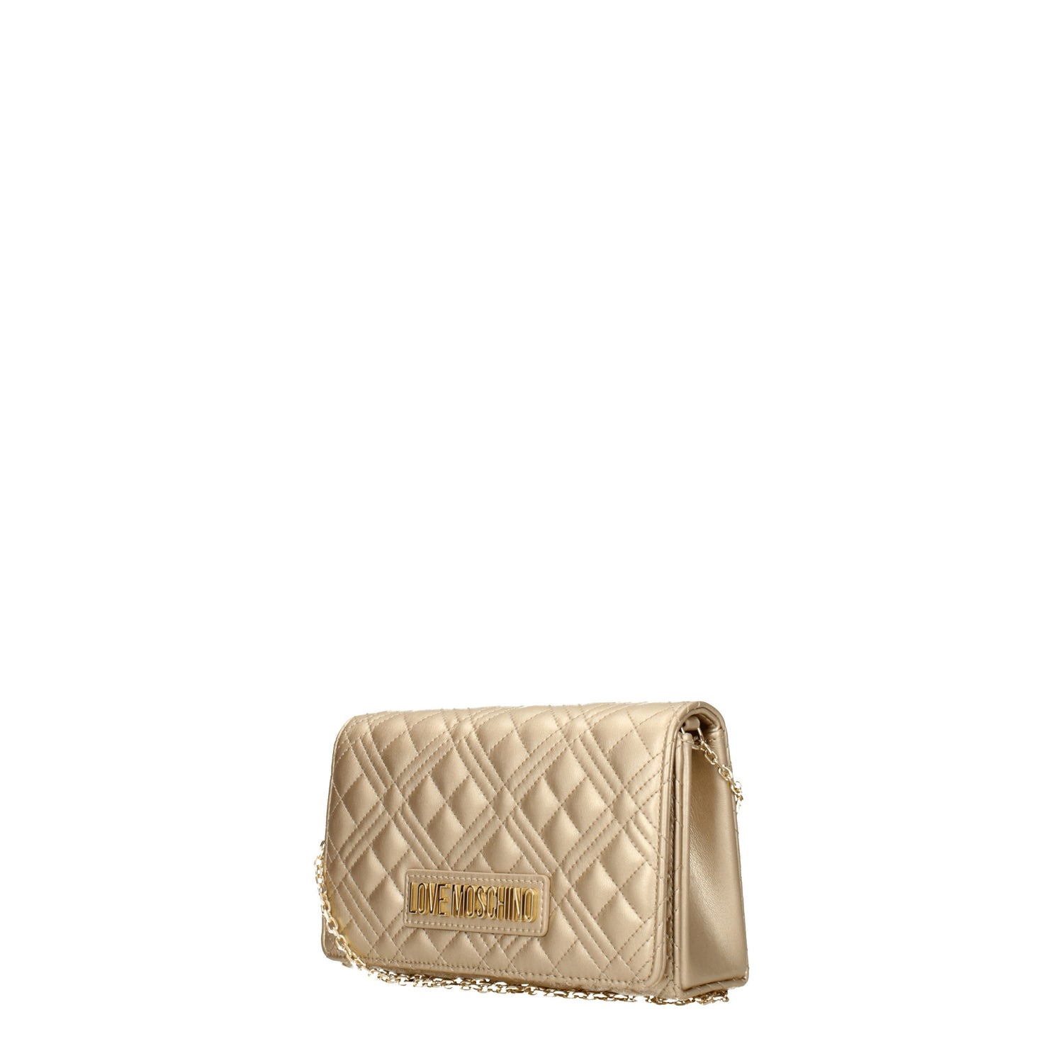 Love Moschino Pochette Donna Poliuretano Oro