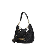 Love Moschino Borse a Spalla Donna Poliuretano Nero