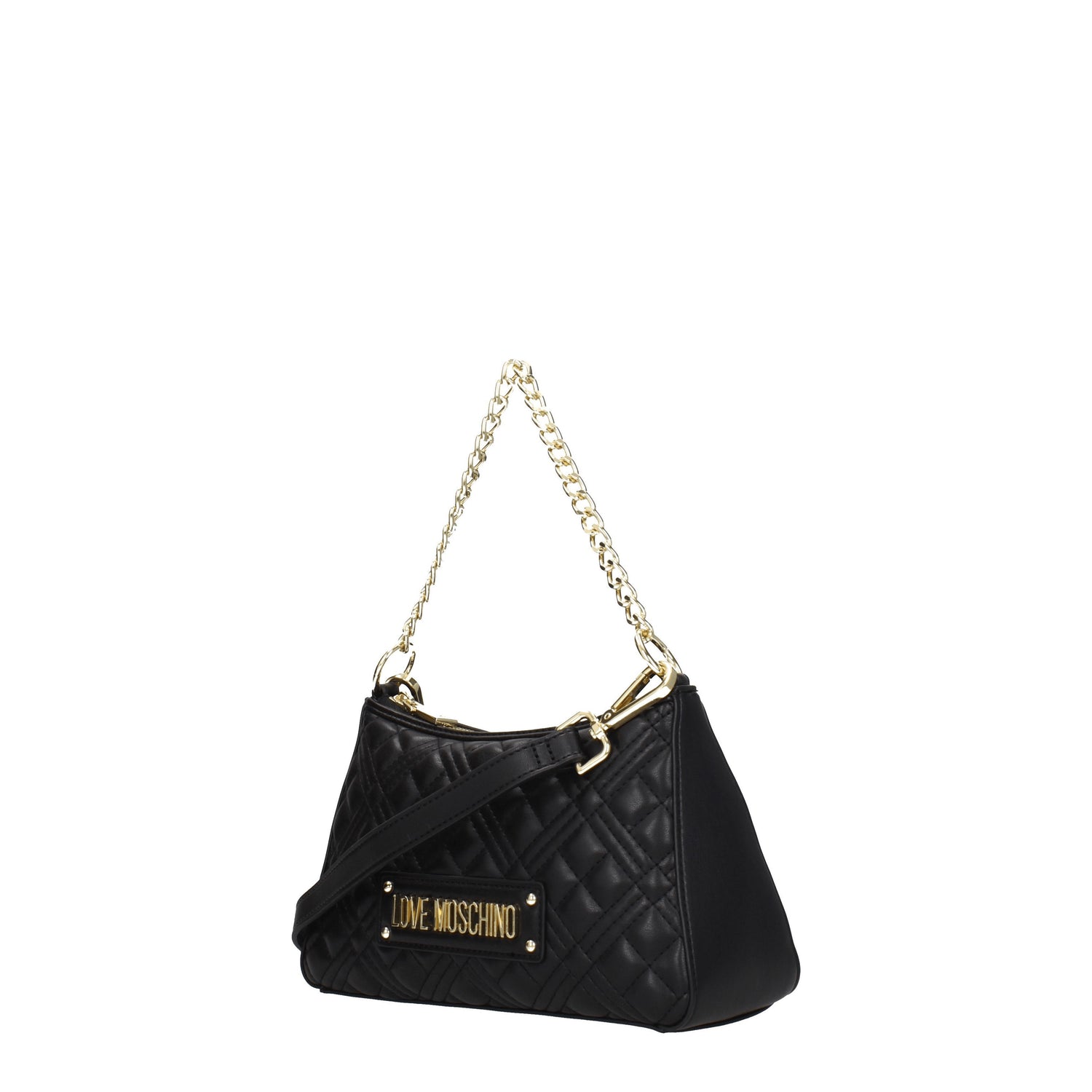 Love Moschino Borse a Mano Donna Poliuretano Nero