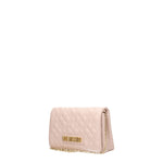 Love Moschino Pochette Donna Poliuretano Rosa Rosa Cipria