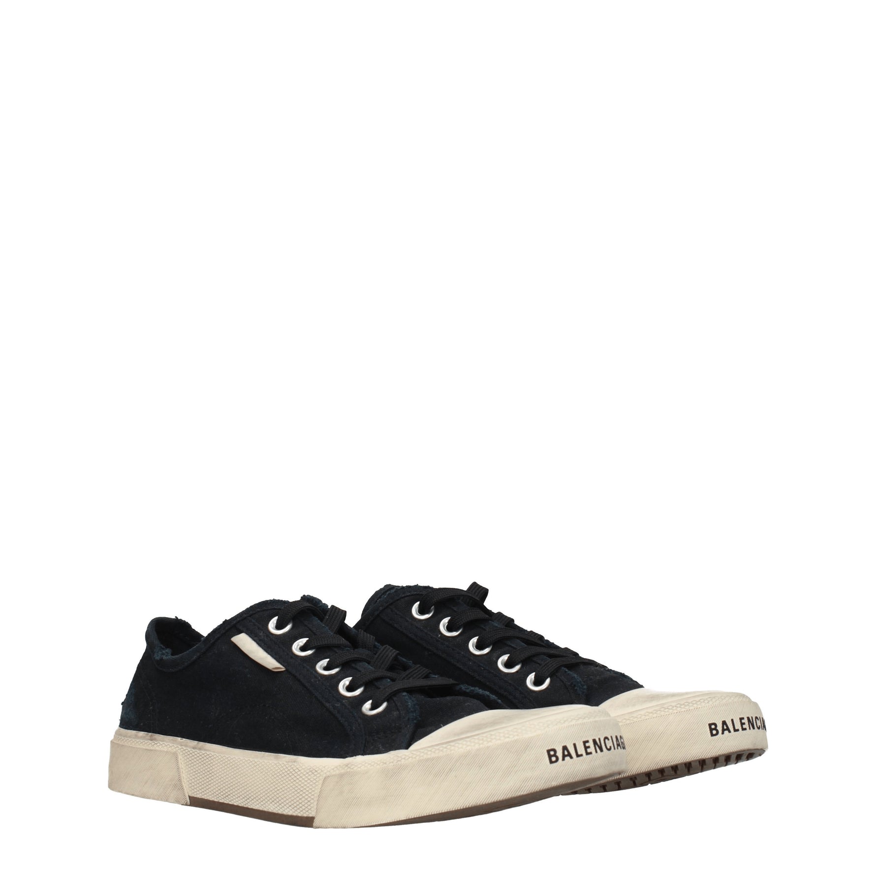 Balenciaga Sneakers paris low top Donna Tessuto Nero