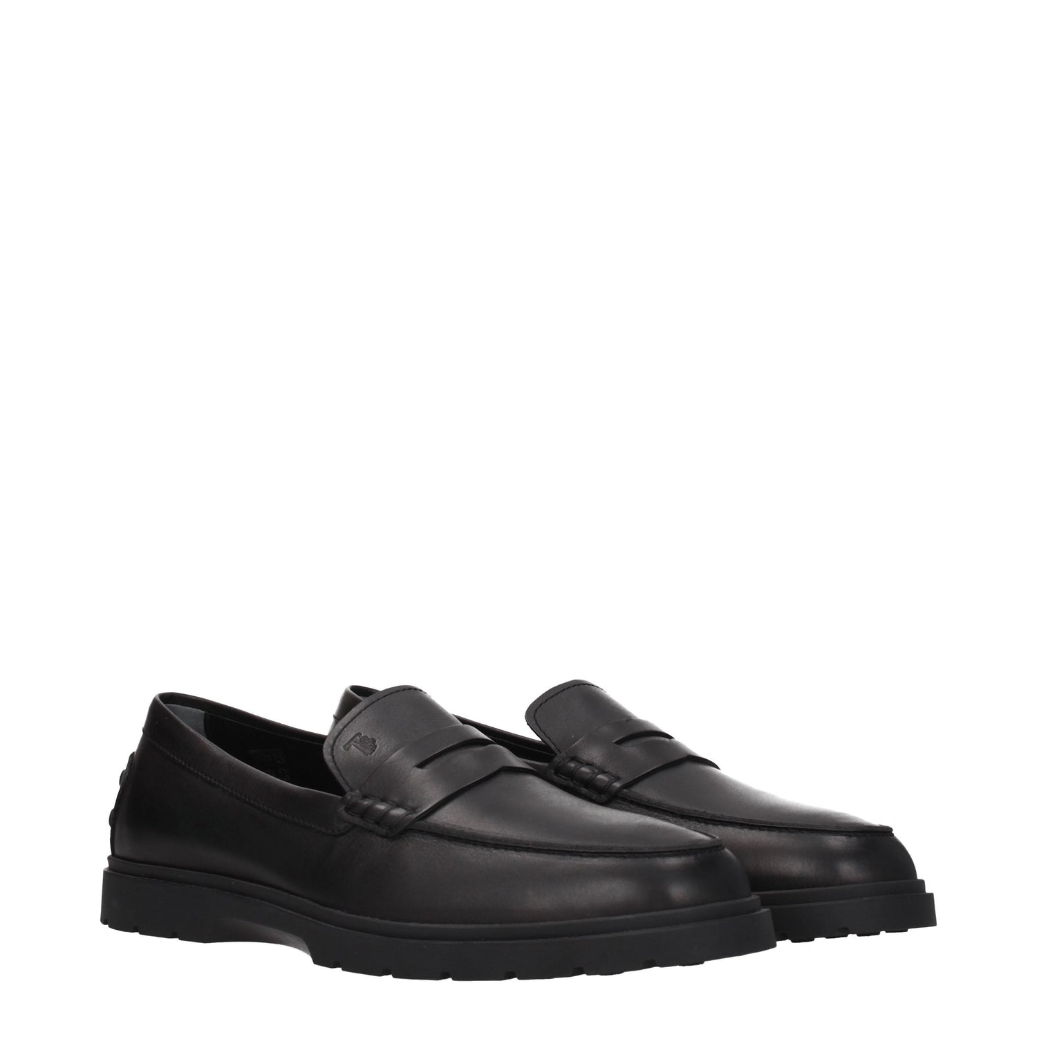 Tod's Mocassini Uomo Pelle Nero