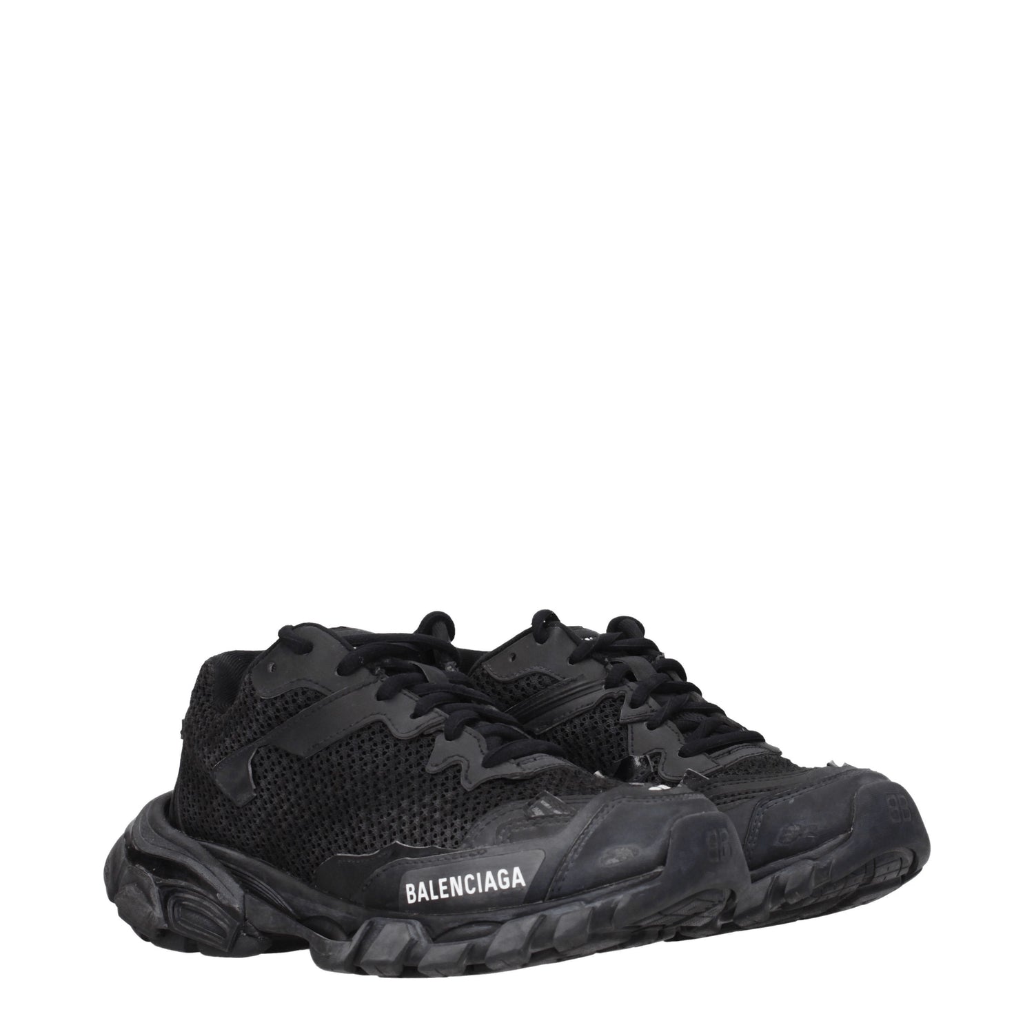 Balenciaga Sneakers track 3 Donna Tessuto Nero