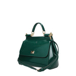 Dolce&Gabbana Borse a Mano sicily Donna Vernice Verde Smeraldo