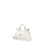 Dolce&Gabbana Borse a Mano sicily Donna Rafia Bianco