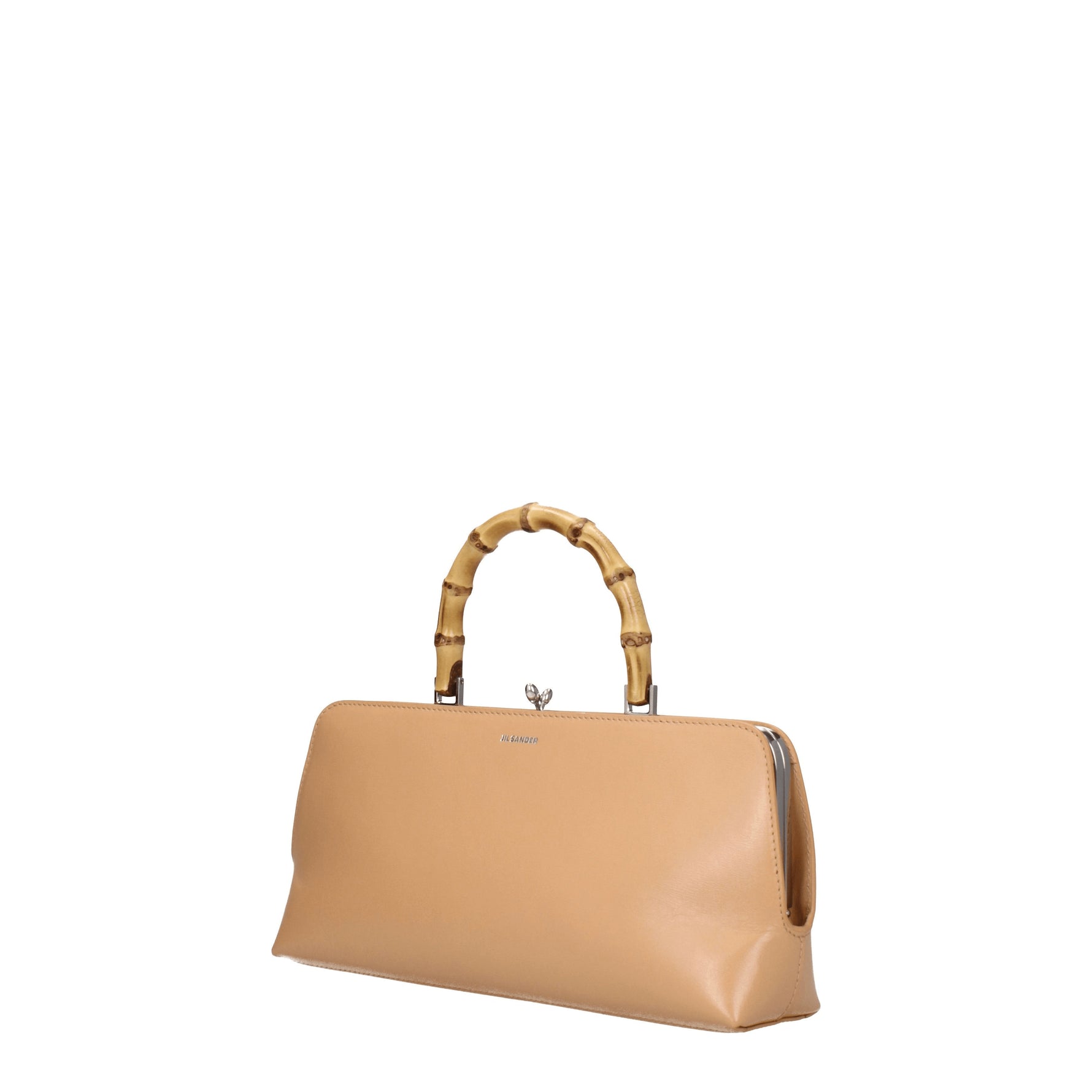 Jil Sander Borse a Mano goji Donna Pelle Beige