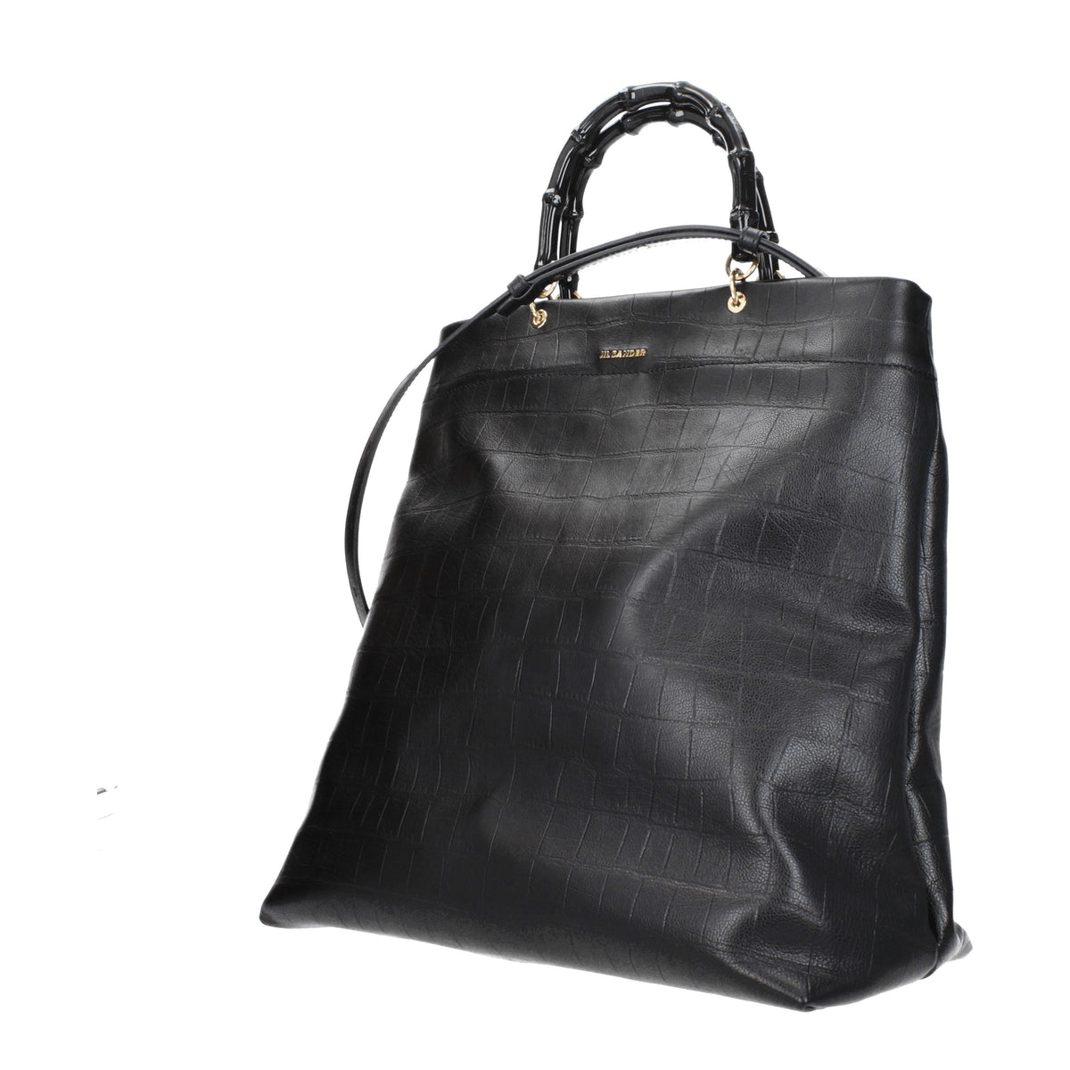 Jil Sander Borse a Mano Donna Pelle Nero