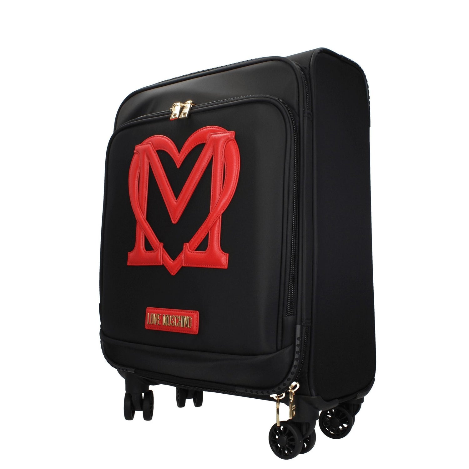 Love Moschino Trolley Donna Nylon Nero Rosso